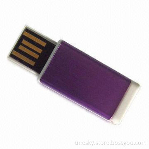 USB Flash Drive with 32MB to 16GB Capacity, Supports Hot-swap and Plug-and-play Functions